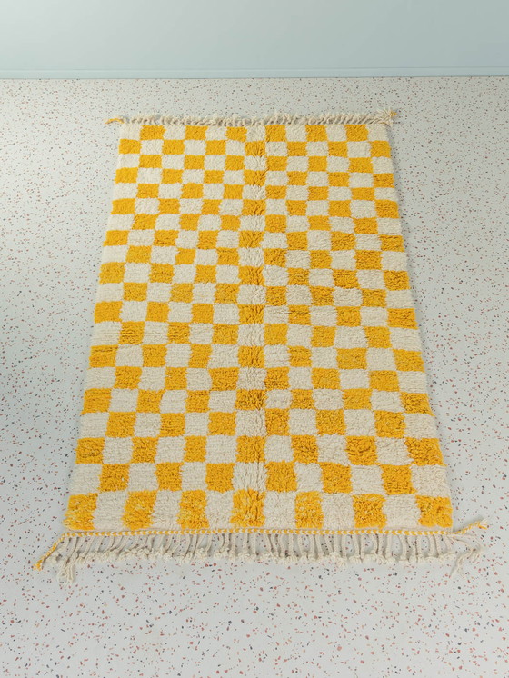 Image 1 of Lemon Check II, Berber-tapijt, 147 x 235