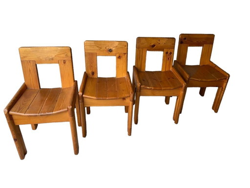 Silvio Coppola Eettafel Met 4 Eetkamerstoelen Voor Fratelli Montina