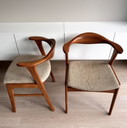 2x vintage fauteuils Erik Kirkegaard