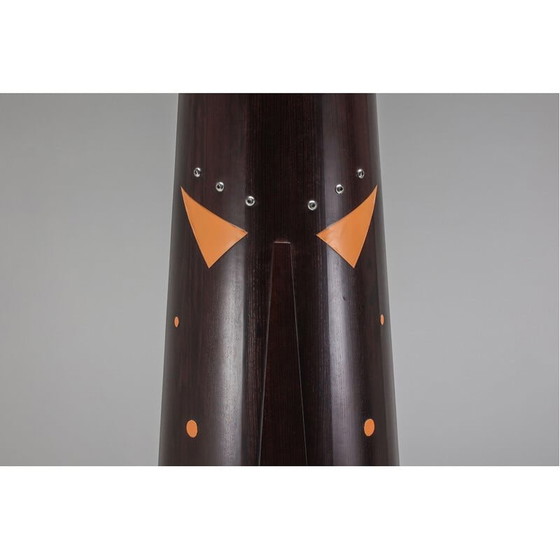 Image 1 of Paar vintage abstracte totem sculpturen van Bianca Garinei, jaren 1970