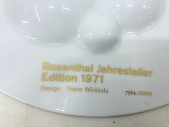 Image 1 of 3x kunstenaarsplaat van Rosenthal