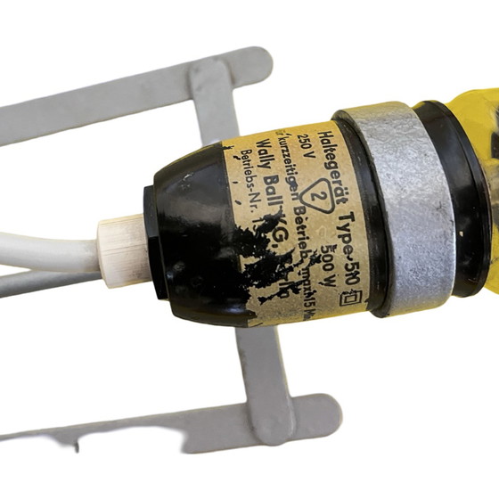 Image 1 of Industriële tafellamp, verwarming Wally Ball Duitsland, 1960S.