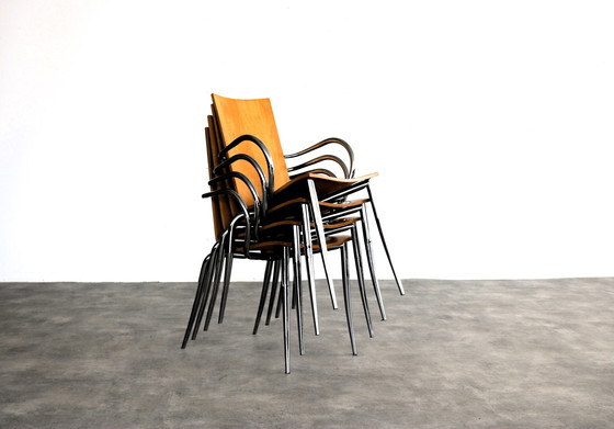 Image 1 of 6x Philippe Starck, Olly Tango stoel 