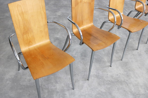 Image 1 of 6x Philippe Starck, Olly Tango stoel 