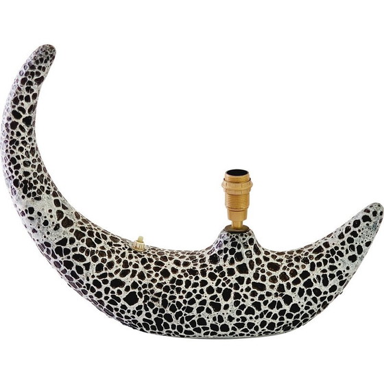 Image 1 of Vintage Le Vaucour hoornvormige tafellamp voor Vallauris, 1950