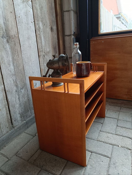 Image 1 of Mid Century Modern Tijdschriftenrek / Bijzettafel