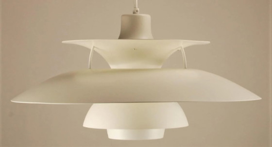 Image 1 of 2x PH5 Louis Poulsen hanglamp