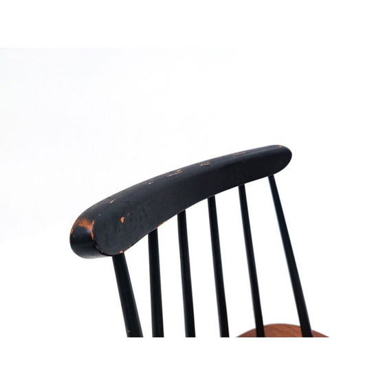 Image 1 of Set van 6 vintage "Fanett" stoelen van Ilmari Tapiovaara voor Edsby Verken, 1960