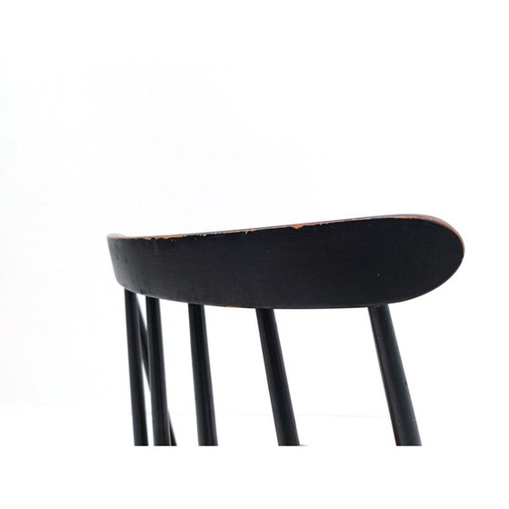 Image 1 of Set van 6 vintage "Fanett" stoelen van Ilmari Tapiovaara voor Edsby Verken, 1960