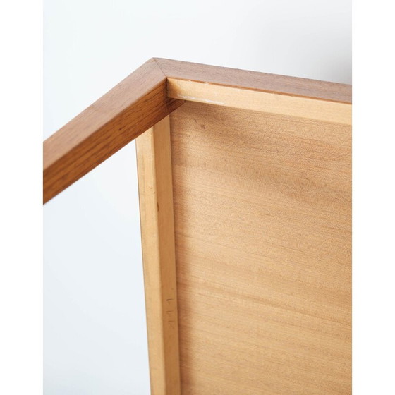 Image 1 of Vintage teakhouten salontafel door Severin Hansen voor Haslev Meubels, 1960