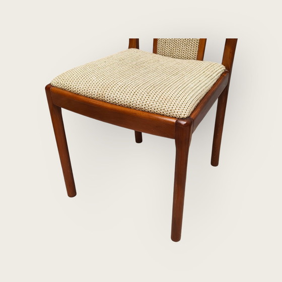 Image 1 of 8x Mid Century eettafel stoelen