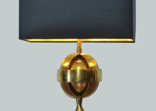 Gouden Messing Lamp Astrolabium 1970