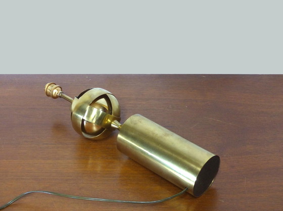 Image 1 of Gouden Messing Lamp Astrolabium 1970