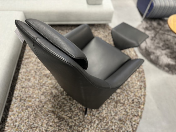 Image 1 of De Sede 277 / 11 Relaxfauteuil Zwart Leer 