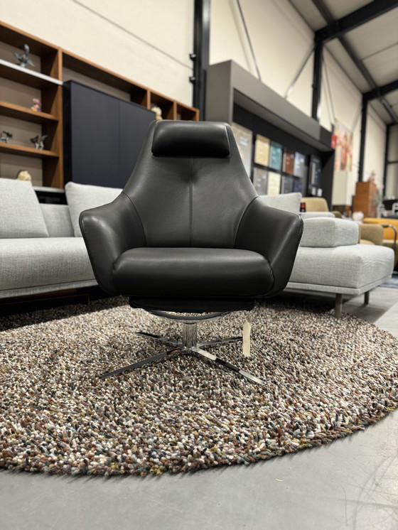 Image 1 of De Sede 277 / 11 Relaxfauteuil Zwart Leer 