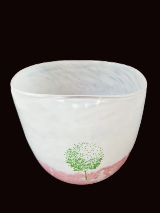 Kosta Boda - Bowl "May" By Kjell Engman - Grootste Maat - Gesigneerd