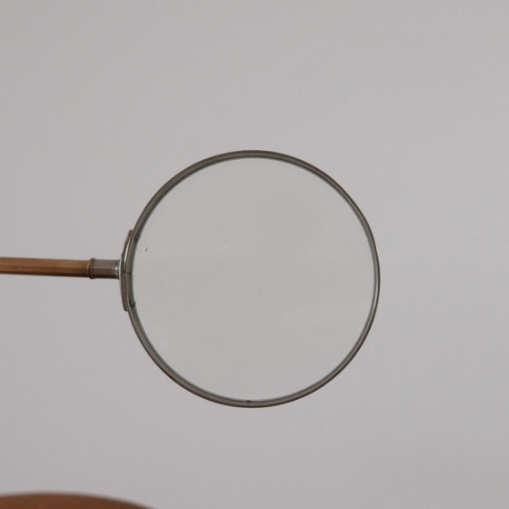 Image 1 of Vintage messing bureaublad lens decoratief curiosum, Engeland 1920