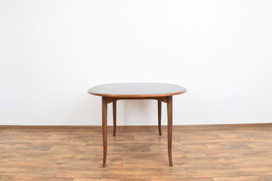 Image 1 of Mid Century Zweedse teakhouten tafel model "Ovalen" van Carlm Malmsten voor Mobel Komponerad Av, 1950S.