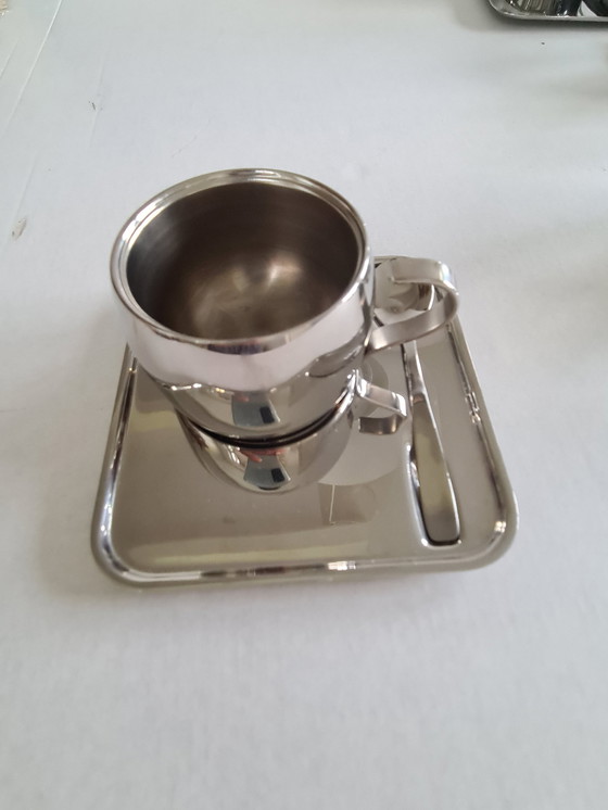 Image 1 of Tramontina Italy Dubbelwandige Espresso Kopjes Set Van 6