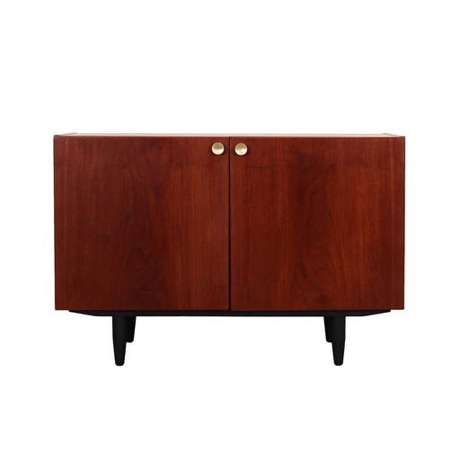 Teak kabinet, Deens ontwerp, 1970S, Productie: Denemarken