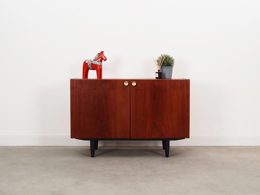 Teak kabinet, Deens ontwerp, 1970S, Productie: Denemarken