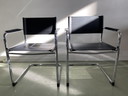 2x Vintage stoelen