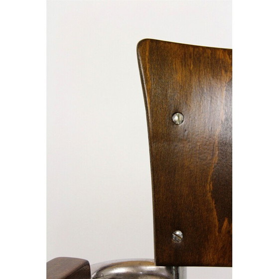 Image 1 of Vintage Fn 6 sledestoel van Mart Stam voor Mücke-Melder, jaren 1930