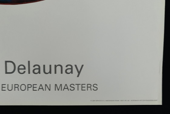 Image 1 of Robert Delaunay: "First Disc, 1912". Groot Formaat Offsetlithografie.