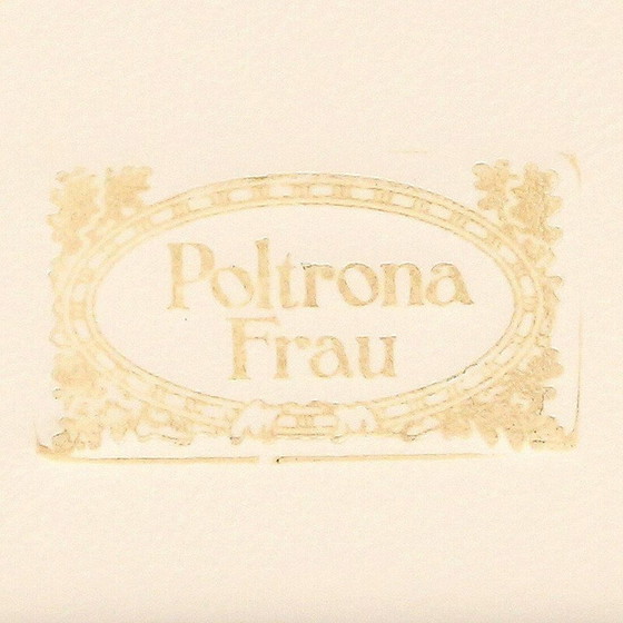 Image 1 of Set van 10 vintage "Cavour" stoelen van gebogen hout en multiplex van Vittorio Gregotti voor Poltrona Frau, 1970