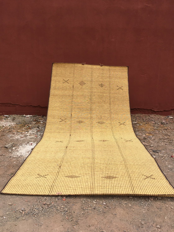 Image 1 of Mauritaans mat Touareg tapijt 4,34 X 2,25 M