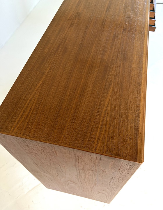 Image 1 of Teakhouten highboard