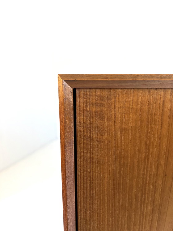 Image 1 of Teakhouten highboard