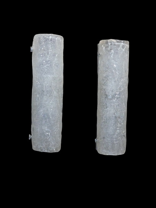 2x Vintage wandlampen