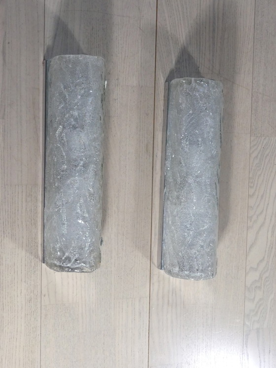 Image 1 of 2x Vintage wandlampen