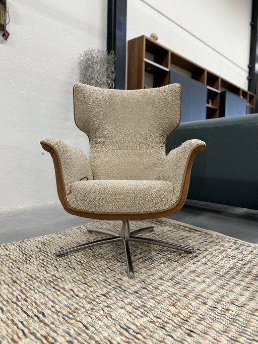 Label Vandenberg First Class Fauteuil Stof Leer 