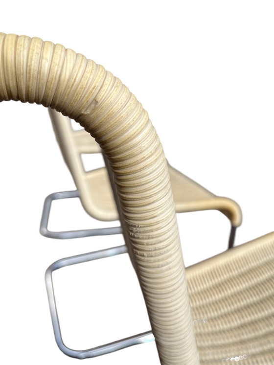 Image 1 of 4 X Tecta Eetkamerstoelen 