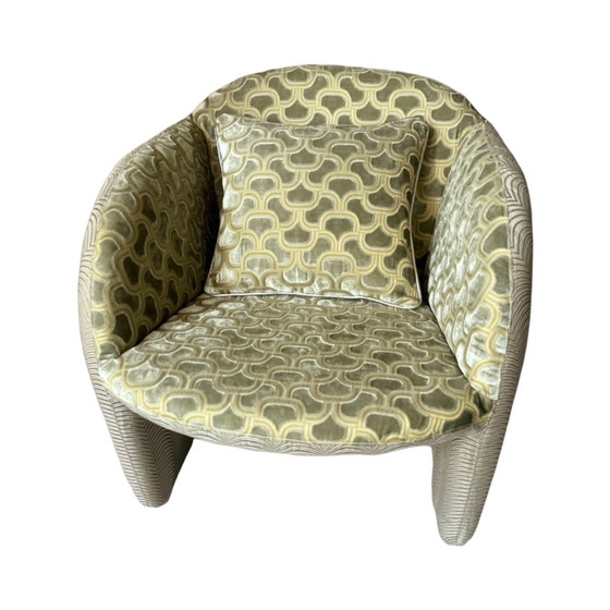 Image 1 of Vintage fauteuil 'Ben' van Pierre Paulin voor Artifort 'Nieuw gestoffeerd', Nederland 1980S