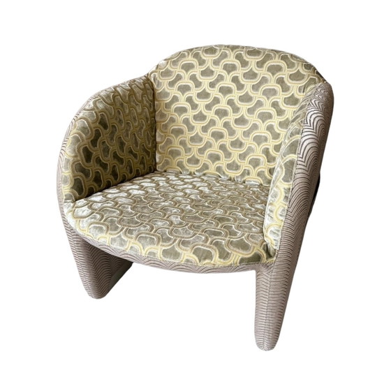 Image 1 of Vintage fauteuil 'Ben' van Pierre Paulin voor Artifort 'Nieuw gestoffeerd', Nederland 1980S