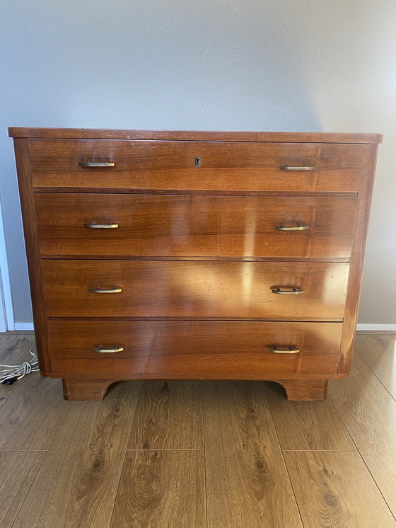 Image 1 of Vintage Kaptafel Dressoir Ladekastje Jaren 60