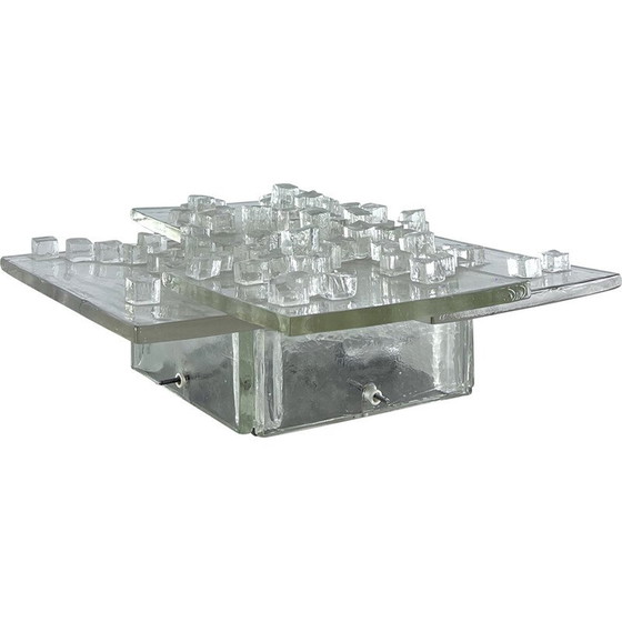 Image 1 of Vintage wandlamp in Murano glas van Albano Poli voor Poliarte, Italië 1970