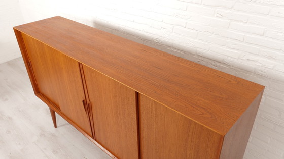 Image 1 of Vintage Deense Kast | Highboard | Gunni Omann | 200 Cm