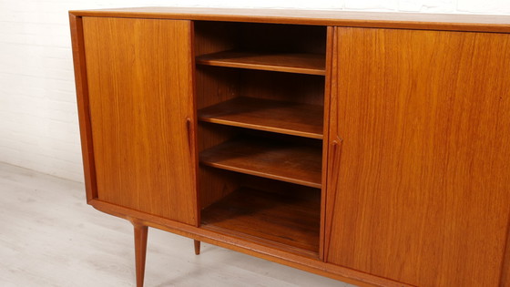 Image 1 of Vintage Deense Kast | Highboard | Gunni Omann | 200 Cm