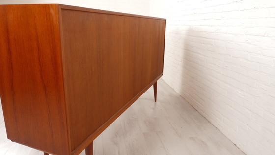 Image 1 of Vintage Deense Kast | Highboard | Gunni Omann | 200 Cm