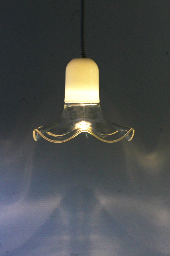 Image 1 of Leucos hanglamp van murano glas