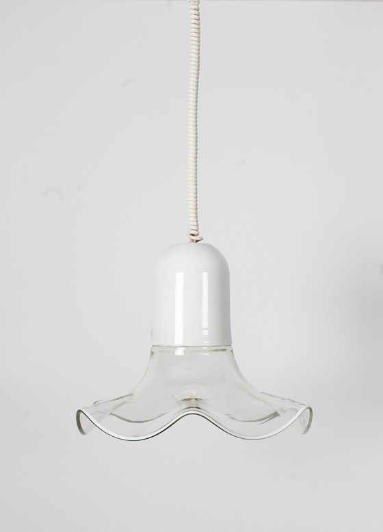 Image 1 of Leucos hanglamp van murano glas