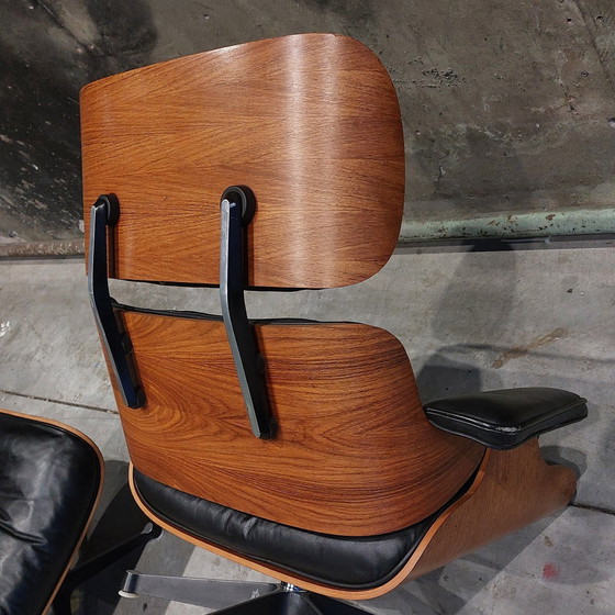 Image 1 of Early 1960S Eames Lounge Chair En Ottoman Herman Miller Vitra