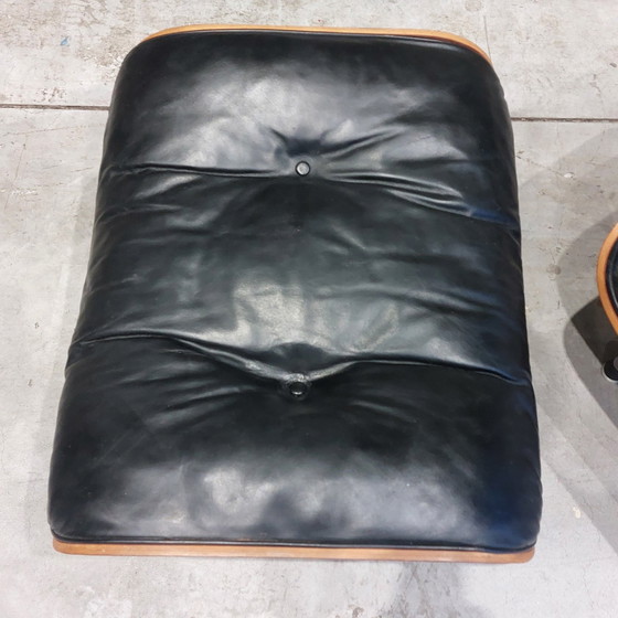 Image 1 of Early 1960S Eames Lounge Chair En Ottoman Herman Miller Vitra