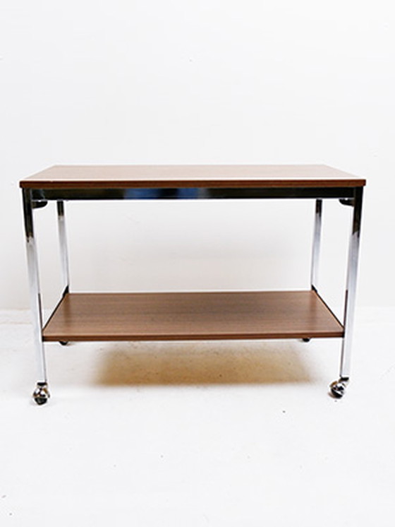 Image 1 of Vintage serveerwagen