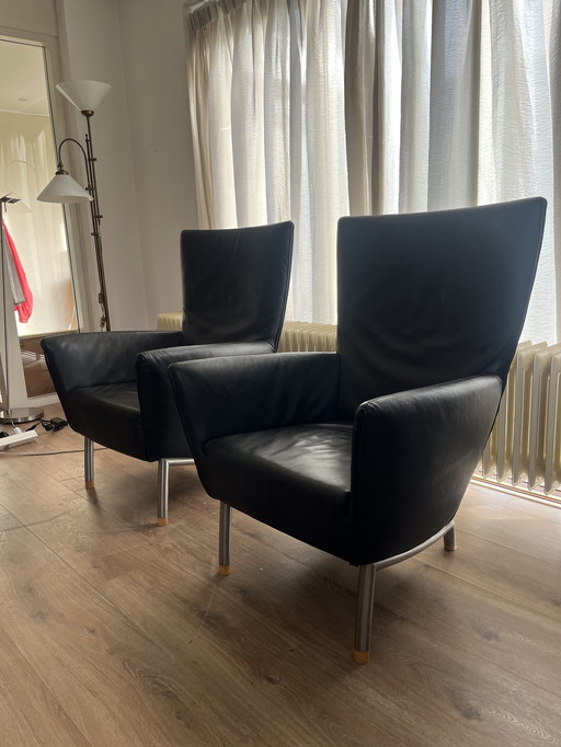 2x Label Foxx fauteuils by Gerard Van Den Berg