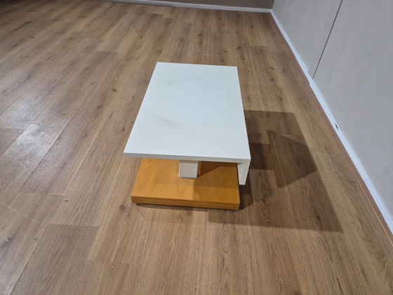 Image 1 of Hulsta Castelijn Tv Meubel - Tv Trolley - Wit - Eikenhout